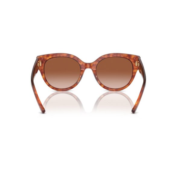 New COACH CR612 Havana Round HC8393U 5774/13 Sunglasses Women - Picture 5 of 6